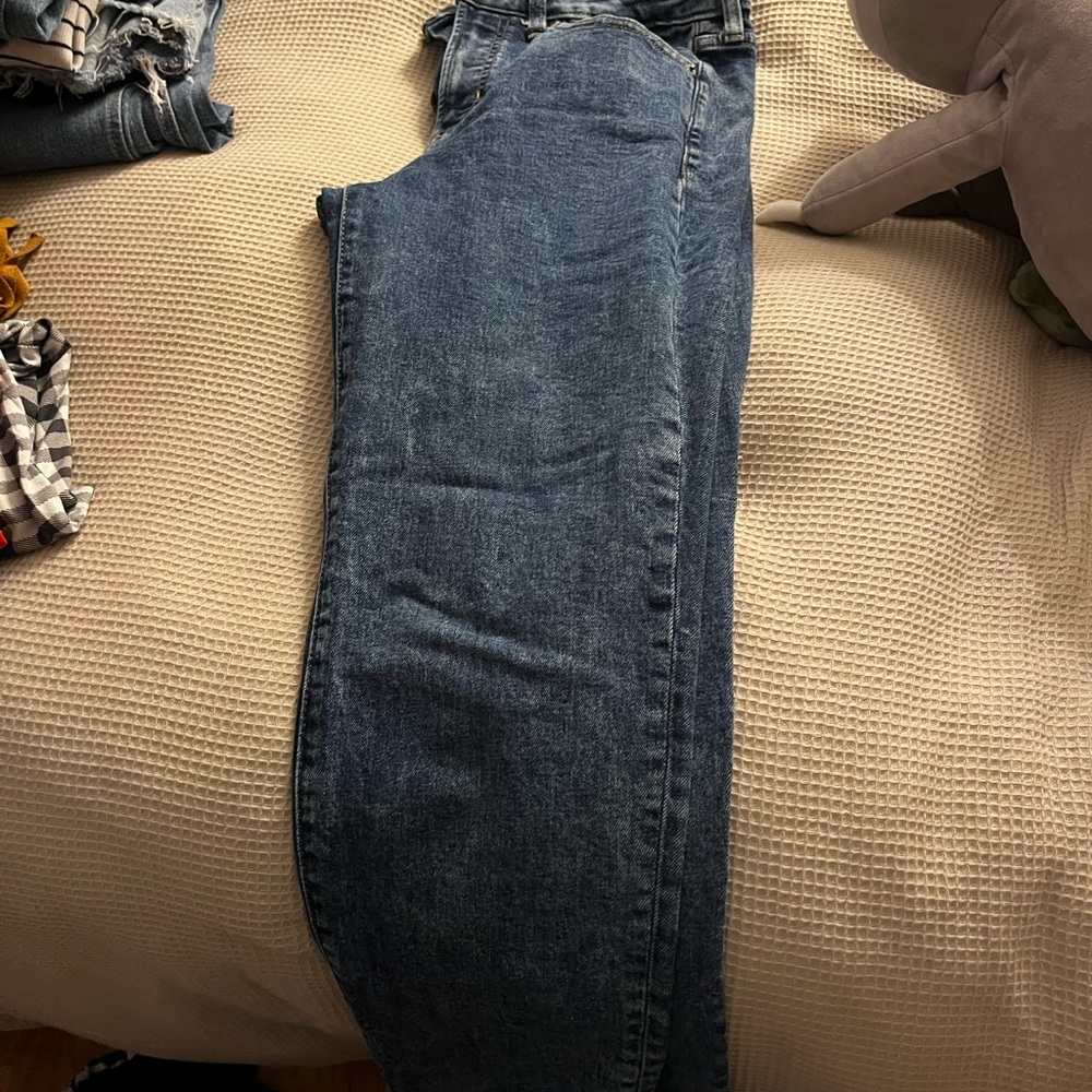 Old Navy Dark Blue Straight Leg Jeans